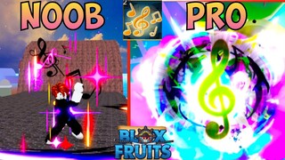 Noob to Pro Using New SOUND FRUIT in BloxFruits UPDATE 20