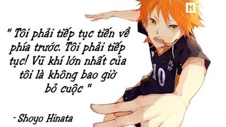 Những câu nói hay trong Haikyuu!! ( Chàng khổng lồ tý hon ) phần 2