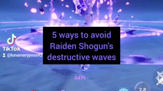 GENSHIN IMPACT | Raiden Shogun boss fight tips