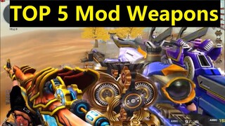 Crossfire MOD 2.0 : TOP 5 CSO Weapons - Hero Mode X - By Bug All - Zombie Escape .