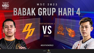 [ID] MSC Group Stage Day 4 | OUTPLAY VS BURN X FLASH | Game 1