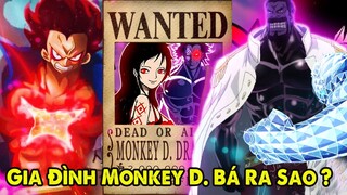 Gia Đình Monkey D. Bá Đạo Ra Sao | Top 7 Gia Đình Mạnh Nhất One Piece Hiện Tại