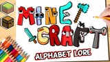 Hướng dẫn vẽ chữ Mine Craft bằng Alphabet Lore | Peter Roblox Drawing