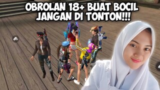 PRANK KETEMU TANTE TRAINING BABY PUPPY🤤 BILANGIN GUA LONTE |FREE FIRE INDONESIA