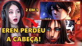 REACT Eren Yeager | O Sacrifício Do Vilão | "Sempre Por Você" | Mikasa Ackerman (Shingeki no Kyojin)