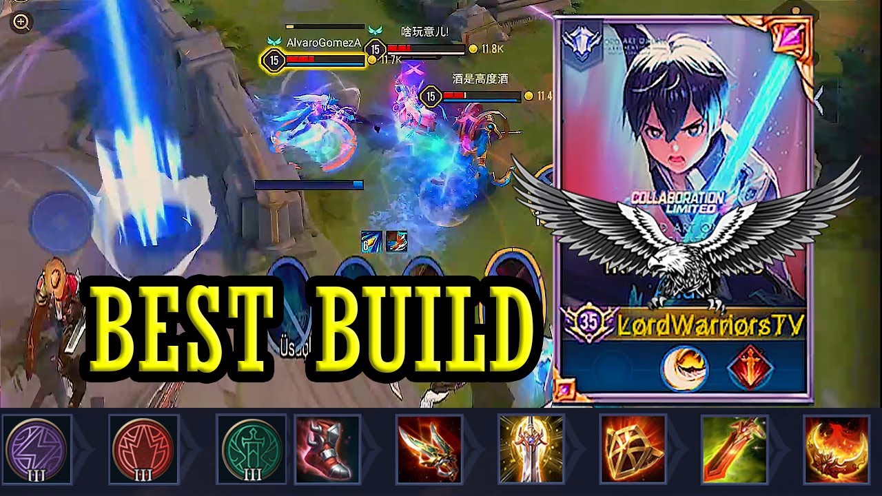 allain best build arena of valor allain pro build allain aov - Bilibili
