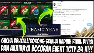 📌GACHA BRUTAL!! BORONG SEMUA PAKET BARU RIVAL DIVISI & BOCORAN EVENT TOTY 24 EA SPORT FC 24 MOBILE