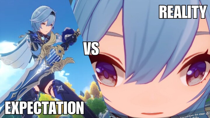 Eula Cutscene Expectation Vs Reality