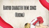 Haikyuu Character Theme Songs (Nekoma)