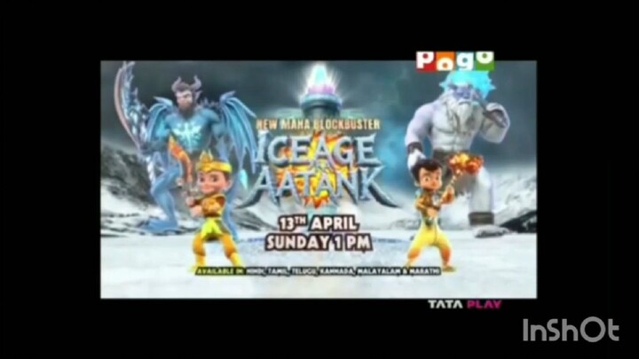 #chhota bheem aur little singham #ice age ka aatank #13 april #sunday, 1pm #full promo