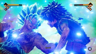 Jump Force (Super Saiyan Blue Goku) vs (Izuku Midoriya) 1080p HD