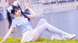 这小猫软乎乎的，rua她一下会哭吗？