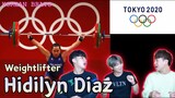 [REACT] Korean guys react to Hidelyn Diaz weight lift (ENG SUB)