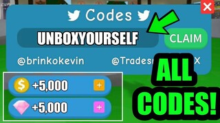 All Codes In Unboxing Simulator