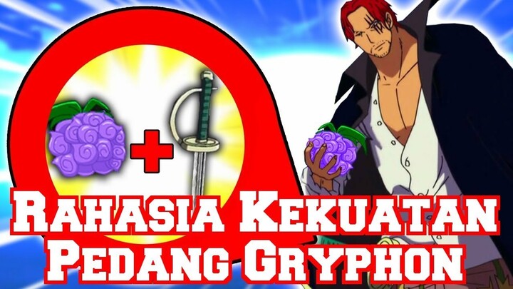 Inilah Rahasia Kekuatan Pedang Gryphon Milik Shanks dan Semua Kru nya (Teori One Piece)