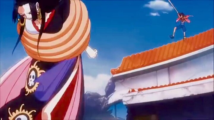 Luffy and Boa Hancock