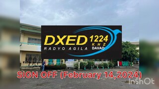 DXED 1224 Khz Radyo Agila Davao Sign Off (2-14-24)