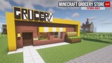 Minecraft grocery store - Tutorial build