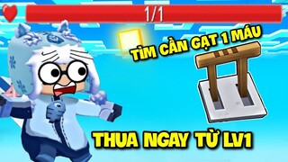 BẠN SẼ THUA NGAY Ở LV ĐẦU TIÊN VỚI MAP GIẢI MÃ TÌM CẦN GẠT KHIẾN MEOWPEO BẤT LỰC TRONG MINI WORLD