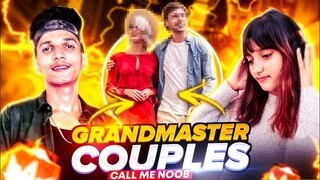 Grandmaster Couples 💥💕 Called Noob To Harshu 🤬💥 || My Reaction 🧿🧿🔥 - Garena Free Fire