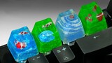 [DIY] Customize Aquarium-themed Keycaps For Working Keyboard