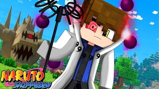 Minecraft : NARUTO Tails -  TREVOR NOVO MODO JUUBI RIKUDOU ! Ep 8