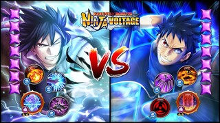 Obito Uchiha vs Sasuke (Final Showdown) | Who is Best Solo Main? | Naruto X Boruto Ninja Voltage