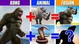 Kong + Animals Fusion | SPORE
