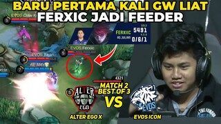 LU PD HARUS LIAT INI ‼️PERTAMA KALI FERXIC DIJADIIN BADUT 0-6-1 SADIS BGT - MDL EVOS VS AE MATCH 2