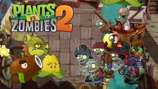 PvZ 2 GamePlay Pirate Seas Day 25 (Boss)