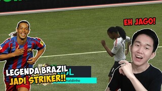 LEGENDA BRAZIL KITA JADIIN STRIKER, EH MALAH JAGO!! - FIFA MOBILE