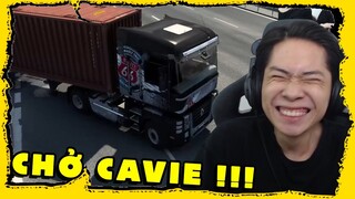 NẾU TÔI VÀ NAM MLEM LÀM TÀI XẾ LÁI XE TẢI !!! (Pobbrose Euro truck simulator)✔