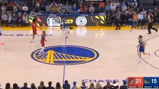 Donte DiVincenzo 3 points highlight Gsw VS. Portland