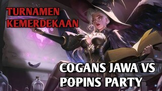 COGANS JAWA VS POPINS PARTY | TURNAMEN MLBB BSTATION