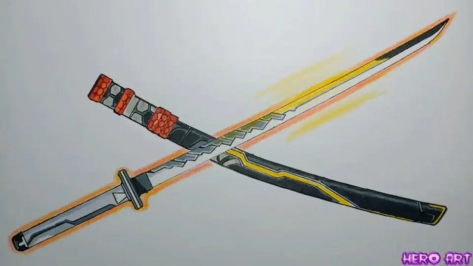 Katana kiếm đạo là một trong những loại vũ khí được trang bị bởi samurai trong lịch sử Nhật Bản. Cùng khám phá nét vẽ độc đáo và nghệ thuật của kiếm Katana trong bức tranh tuyệt đẹp này.