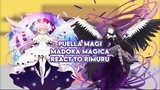Puella Magi Madoka Magica react to Rimuru |Gacha reaction| ship: Rimuru x Chloe