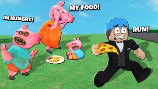 Hungry Pig | ROBLOX | KINUHA KO ANG PAGKAEN NI PEPPA PIG!