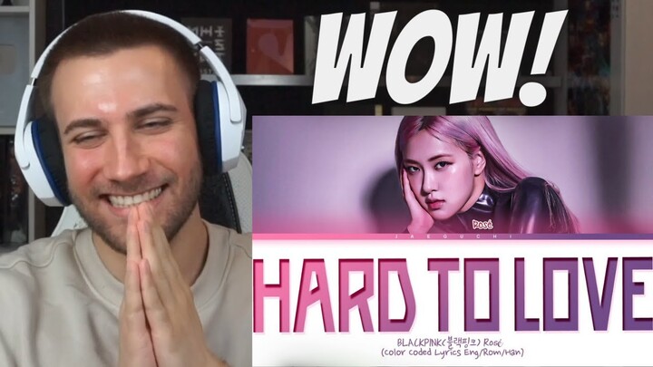 ROSÉ 😱😱😱 BLACKPINK Rosé - ‘Hard to Love’  - Reaction