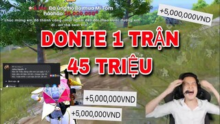 Các Đại Gia Donate Hơn 45 Triệu Trong 1 Trận Đấu Kèo M16 Khiến Bộ Bim Vỡ Òa Trên Stream