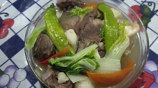 How to cook Nilagang Baka with Gabi