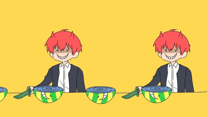 [Assassination Classroom/Ye Zhu] Strong Wind Slicked Back Hair