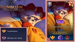 LỖI GAME ! SỨC MẠNH HUỶ DIỆT CỦA ZUKA MÙA 17 KHI LÊN FULL DAME - LIÊN QUÂN MOBILE