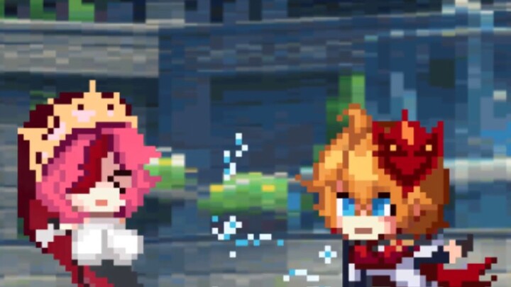 [Pixel Genshin Impact] Nữ tu của Mond ... Thực sự đỉnh!