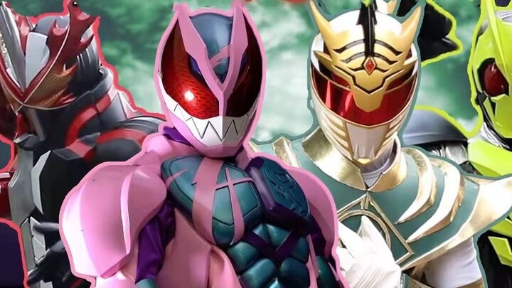 Kamen Rider และ Power Rider ร่วมมือกันต่อสู้กับ Dragon Knight การเปลี่ยนแปลงโดยรวมน่าตื่นเต้นมาก!