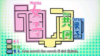 Pembagian Area dan Pembelajaran Atas Bawah ( Bokura wa Minna Kawai-sou )