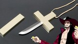 Meniru pisau salib di dada pendekar pedang terbesar di dunia, Hawkeye!