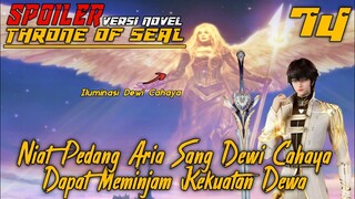 SPOILER Throne Of Sea Episode 74 Niat Pedang Aria Sang Dewi Cahaya Dapat Meminjam Kekuatan Dewa