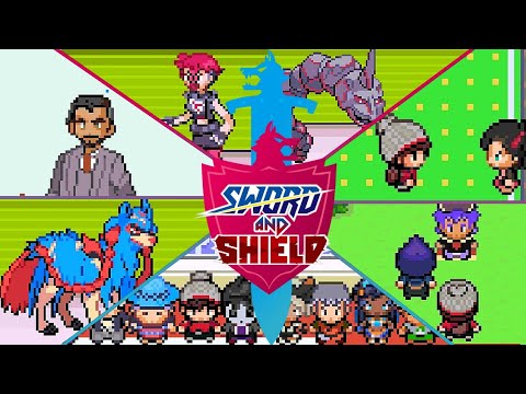 Pokemon Sword & Shield GBA English Gameplay 2022