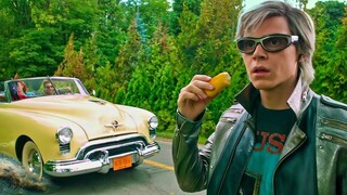 X-Men: Apocalypse (2016) - QuickSilver Saves Everyone From Exploding X-Mansion Scene