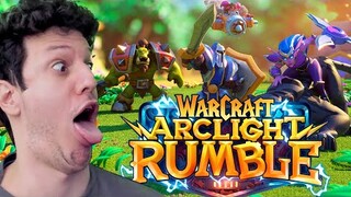 Warcraft Arclight RUMBLE - Novo jogo da Blizzard inspirado em Clash Royale